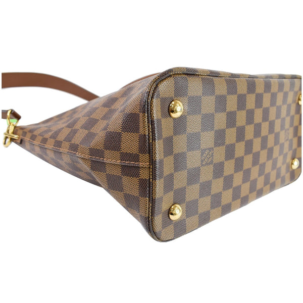 Louis Vuitton Belmont Damier Ebene handbag corner view