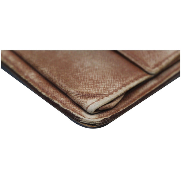 lv Multiple Monogram Canvas Wallet closeup view