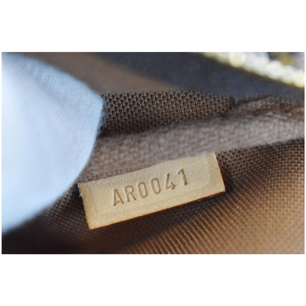 LOUIS VUITTON Monogram Graffiti Accessoires Pochette Bag Brown