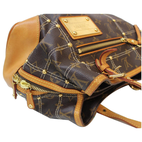 Unique design Lv Riveting Monogram Canvas Bag