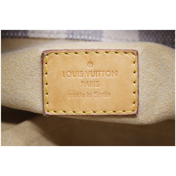 LOUIS VUITTON Artsy MM Damier Azur Shoulder Bag White