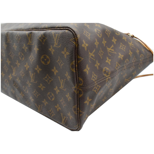 LOUIS VUITTON Neverfull GM Monogram Canvas Tote Bag Brown