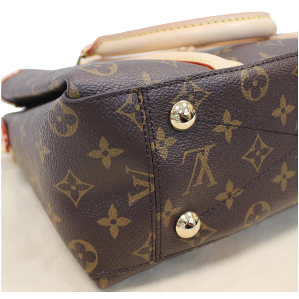 used LV Soufflot BB Monogram Canvas Shoulder Bag back view