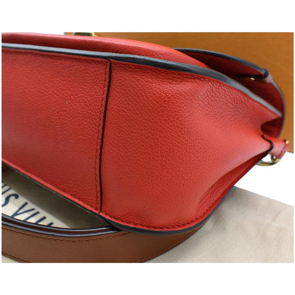 LOUIS VUITTON Vaugirard Monogram Canvas Shoulder Bag Coquelicot