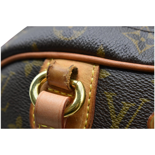 LOUIS VUITTON Montorgueil PM Monogram Canvas Shoulder Bag Brown