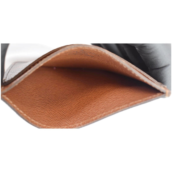 Louis Vuitton Card Holder Monogram Canvas Brown Pouch