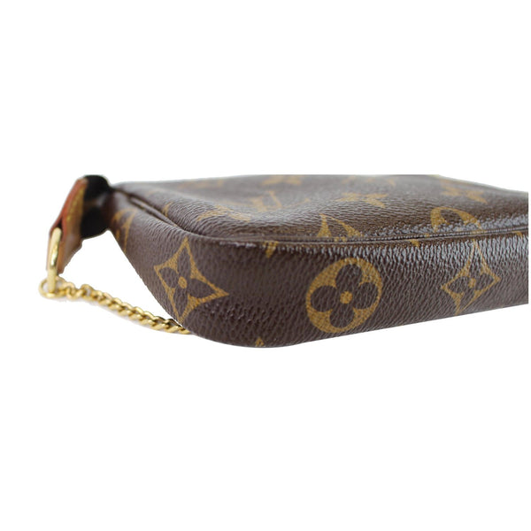 Louis Vuitton Mini Pochette Monogram Canvas Pouch for women