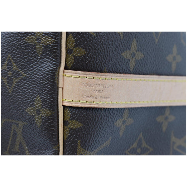 LOUIS VUITTON Speedy 30 Bandouliere Monogram Canvas Shoulder Bag Brown