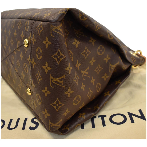 Louis Vuitton Artsy MM Monogram Canvas Hobo Bag - LV corner preview