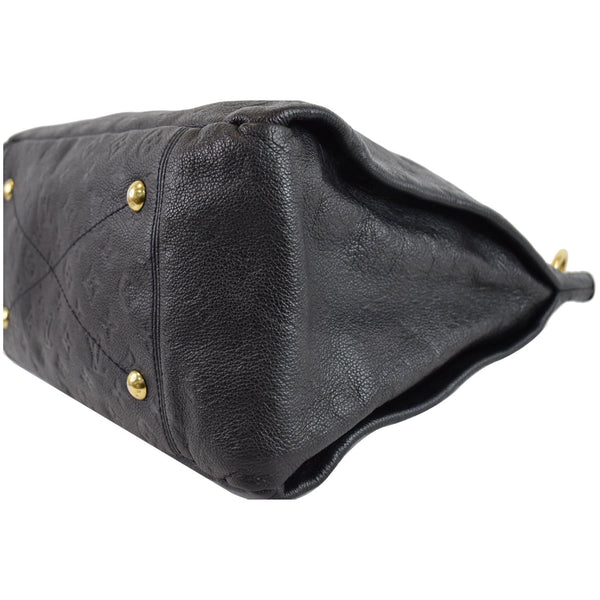 LOUIS VUITTON Artsy MM Empreinte Leather Shoulder Bag Navy