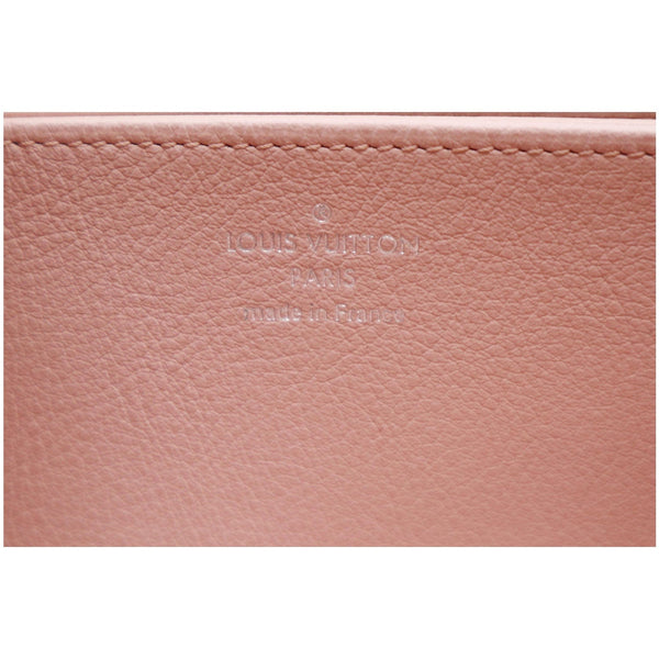 Louis Vuitton Mahina Leather Zippy Wallet Magnolia