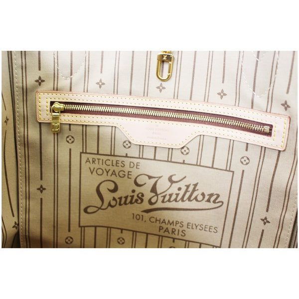 Louis Vuitton Neverfull MM Monogram Canvas Tote Bag LV brand name