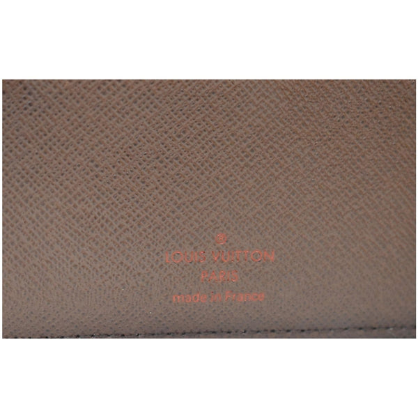 LOUIS VUITTON Agenda MM Damier Ebene Planner Cover Brown