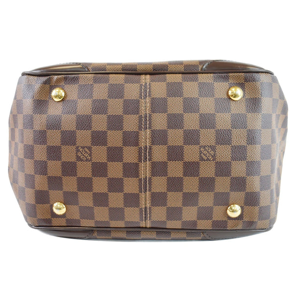 LOUIS VUITTON Verona MM Damier Ebene Shoulder Bag Brown