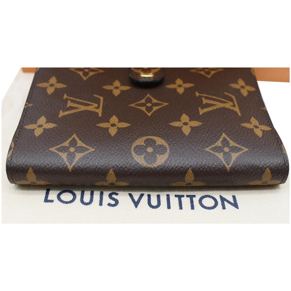 LOUIS VUITTON Agenda PM Monogram Canvas Planner Cover Brown