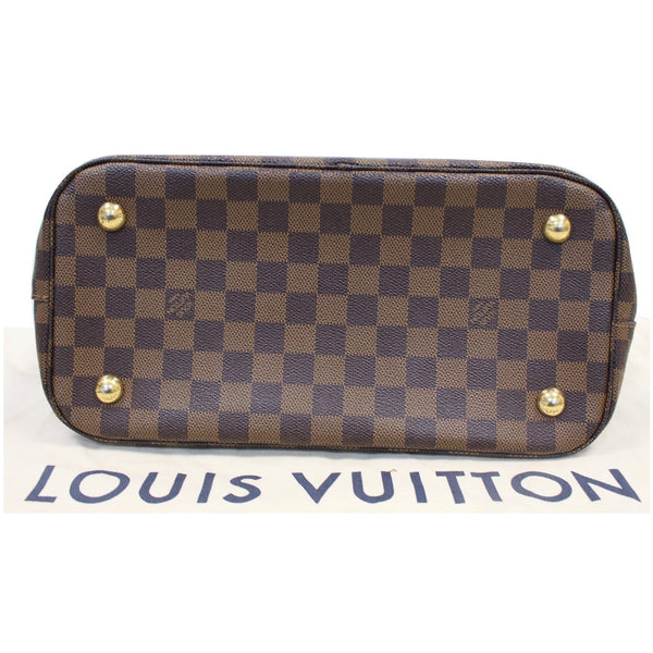 Louis Vuitton Belmont Damier Ebene Shoulder Bag bottom