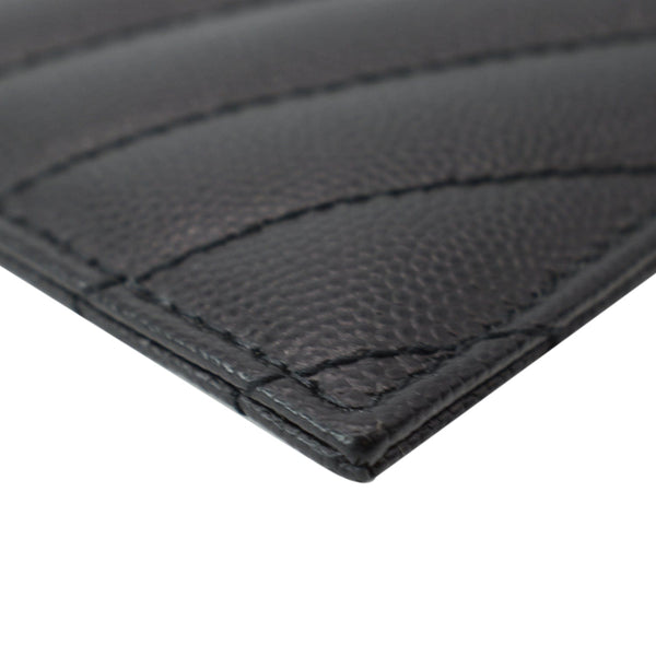 Yves Saint Laurent Matelasse Bill Grain De Poudre Zip Pouch