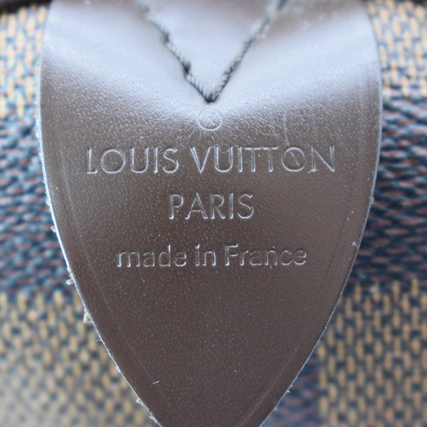 LOUIS VUITTON Speedy 30 Damier Ebene Satchel Bag Brown - New Year Deals