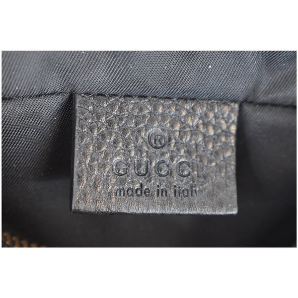 GUCCI Soho Disco Small Leather Crossbody Bag Black 347994