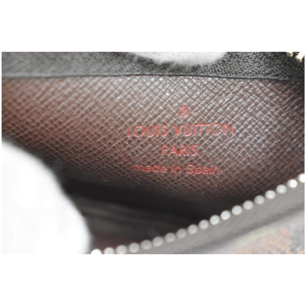 Louis Vuitton Pochette Key Cles Coin Case - made in Spain