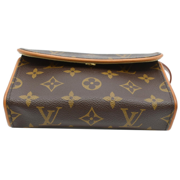 LOUIS VUITTON Pochette Florentine Monogram Canvas Waist Bag Brown