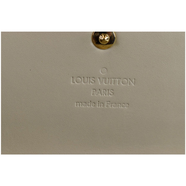 Louis Vuitton Sarah Wallet Cream made in France
