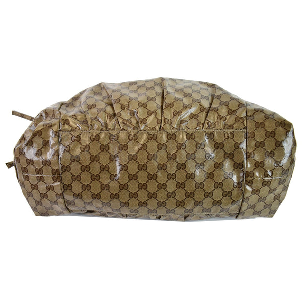 Gucci Hysteria Large Crystal Coated Canvas Bag bottom