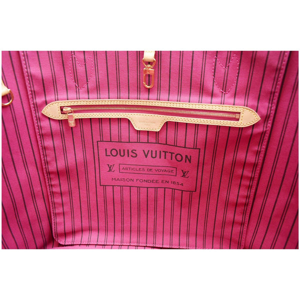 LOUIS VUITTON Neverfull GM Monogram Canvas Tote Bag Brown