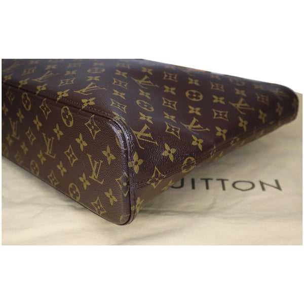 Louis Vuitton Luco Monogram Canvas Tote Bag - corner side