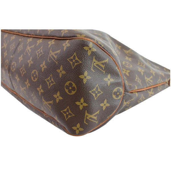 LOUIS VUITTON Delightful MM Monogram Canvas Shoulder Bag Brown