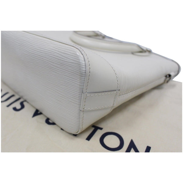 backside lv Lockit Epi Leather Satchel Bag Ivory
