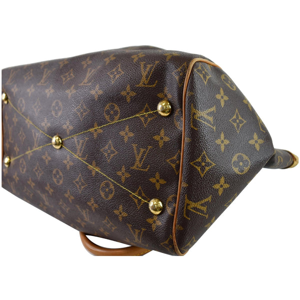 LOUIS VUITTON Tivoli GM Monogram Canvas Shoulder Bag Brown