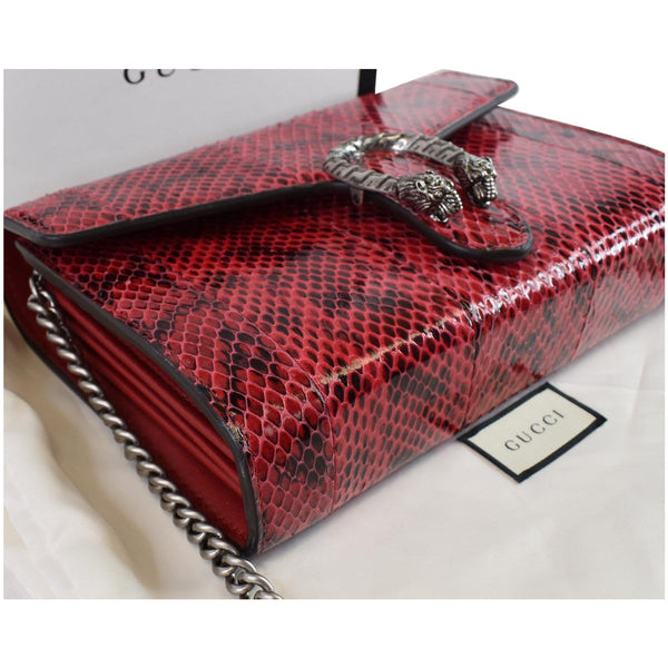 Gucci Dionysus Mini Crossbody Chain Wallet Red