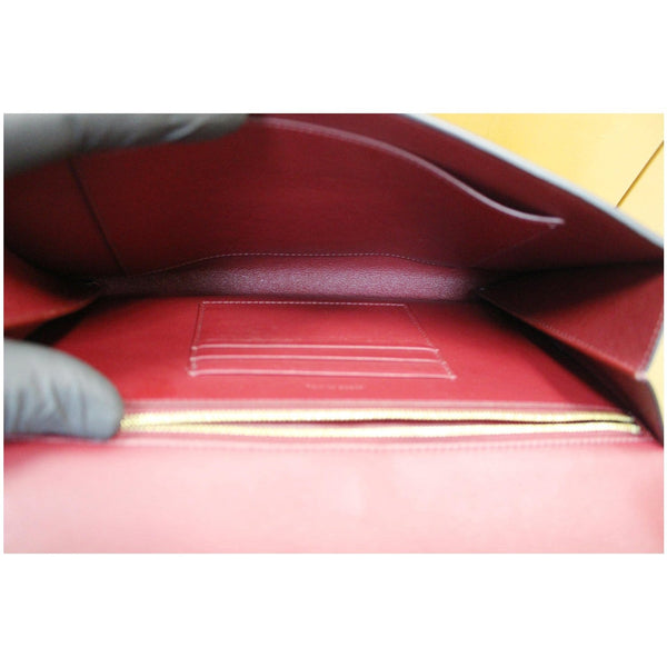 CELINE Trotteur Large Flap Multifunction Smooth Leather Wallet Black