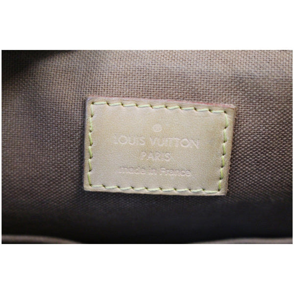 Louis Vuitton Palermo PM Monogram Canvas Bag logo view