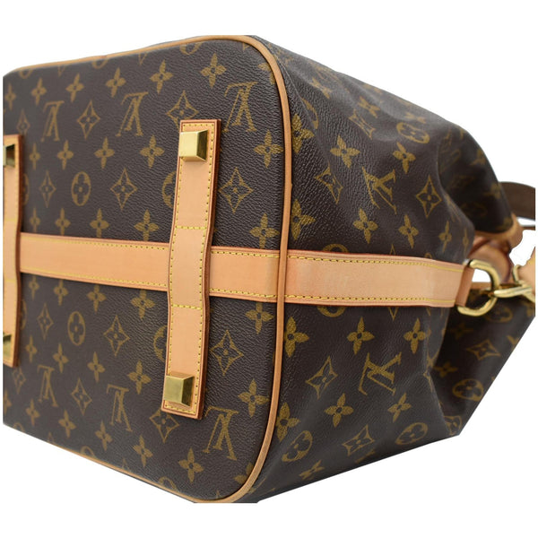 LOUIS VUITTON Eden Neo Monogram Canvas Shoulder Bag Brown