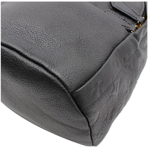 LOUIS VUITTON Sorbonne Monogram Empreinte Leather Backpack Black