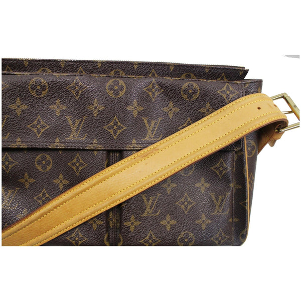 LOUIS VUITTON Viva Cite GM Monogram Canvas Shoulder Bag Brown