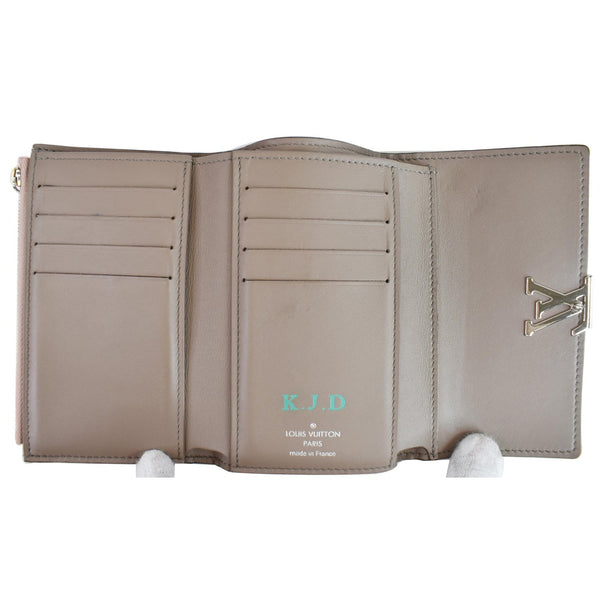 LOUIS VUITTON Capucines Taurillon Compact Leather Wallet Magnolia - Last Call