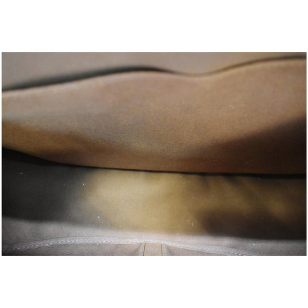 LOUIS VUITTON Saumur 35 Monogram Canvas Shoulder Bag Brown