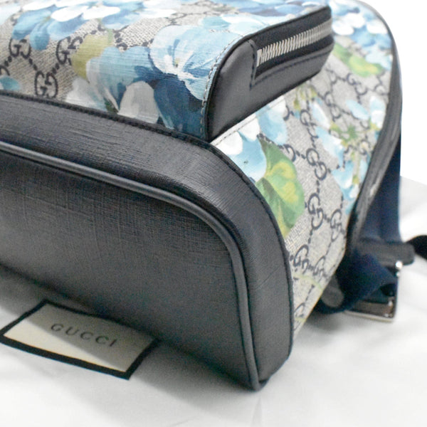 Gucci Blooms GG Supreme Monogram Backpack Blue - DDH