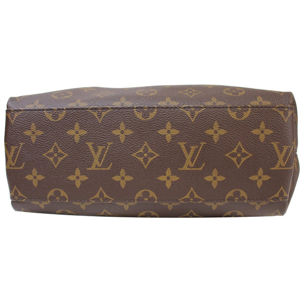 LOUIS VUITTON Tuileries Besace Monogram Canvas Shoulder Bag Caramel