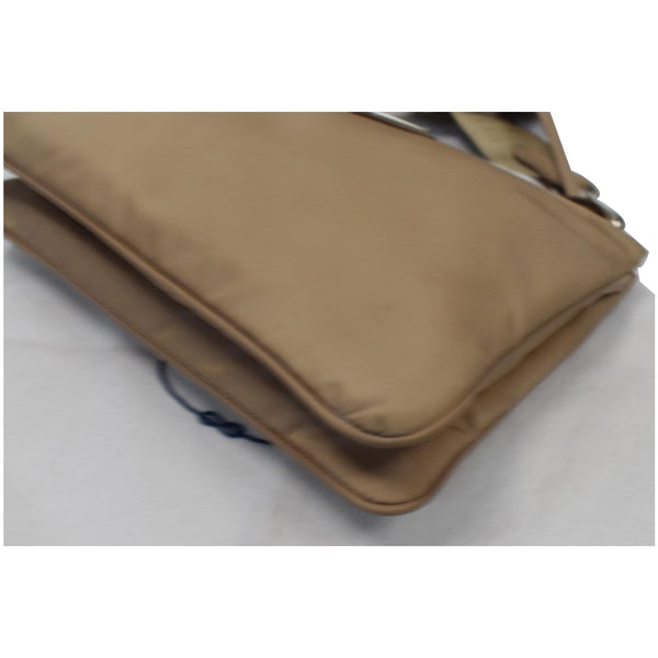 PRADA Re-Edition 2000 Nylon Shoulder Bag Tan