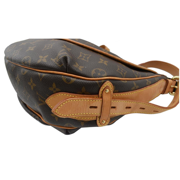 LOUIS VUITTON Tulum GM Monogram Canvas Shoulder Bag Brown
