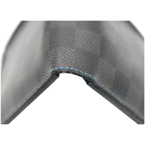 Louis Vuitton Slender Damier Graphite Canvas Wallet Blue