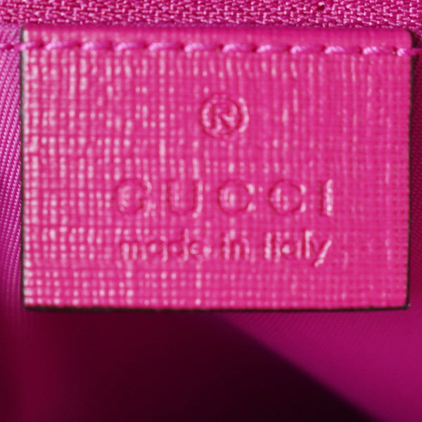 GUCCI Girls Floral Printed GG Coated Canvas Backpack Multicolor 271327