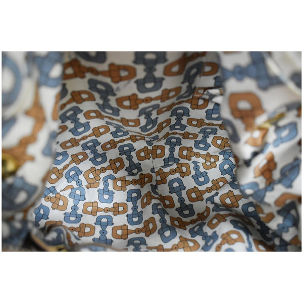 GUCCI Babouska Heart Guccissima Leather Hobo Bag Beige 211965