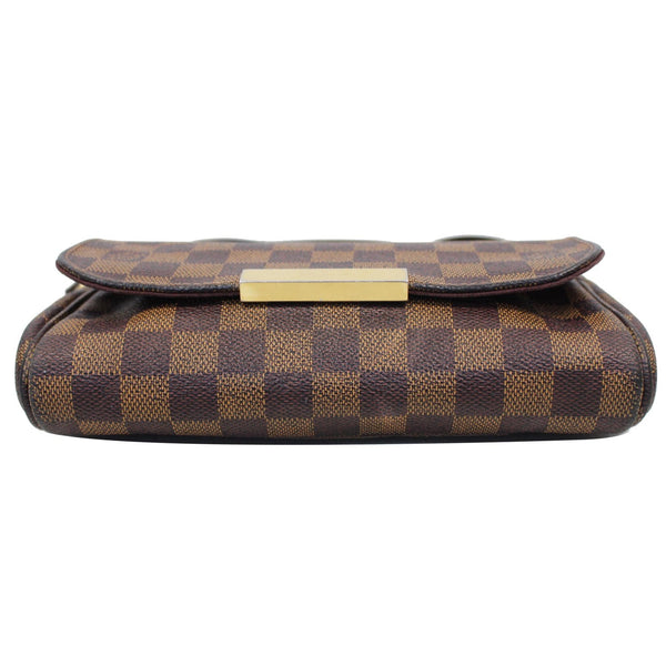 LOUIS VUITTON Favorite PM Damier Ebene Crossbody Bag Brown