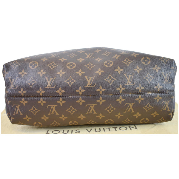Louis Vuitton Graceful MM Monogram Canvas Shoulder Bag - flat bottom
