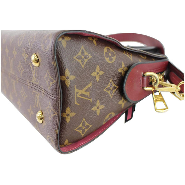 Louis Vuitton Tuileries Monogram Canvas Shoulder Bag left side view
